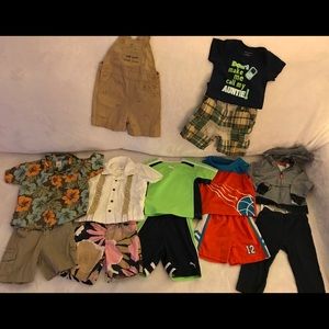 Boys Bundled 12 month outfits